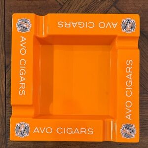 AVO Orange Cigar Ashtray